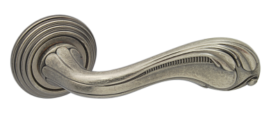 Картинка Ручка дверная ADDEN BAU FABIO V210 AGED SILVER состаренное серебро